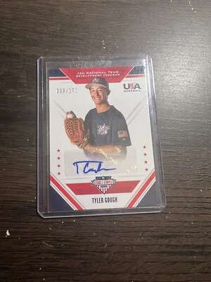 2020 USA Stars & Stripes Tyler Gough Auto /176 Rare - Image 1 of 2