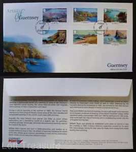 Estampillas de Guernsey: "SEPAC - Artistas de Guernsey" portada de primer día 2015 - Imagen 1 de 3