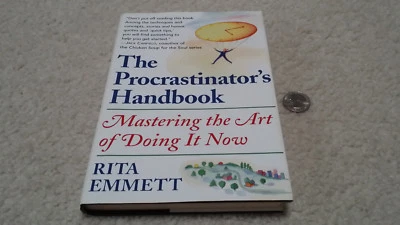 NEW Procrastinator's Handbook, Mastering the Art Of Doing It Now, Rita Emmett - Image 1 of 4