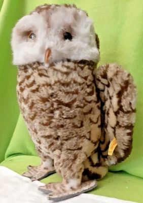 Steiff 2593/28 - Studio Kauz 28cm Webpelz naturfarben KF sGUT - Bild 1 von 4