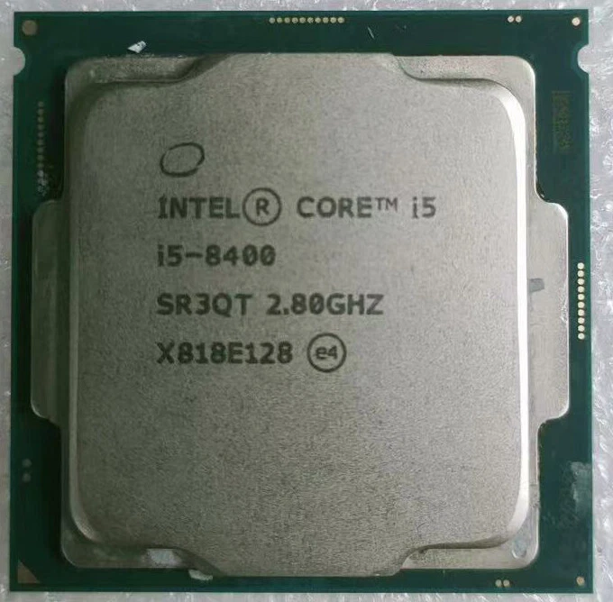 Intel Core i5-8400 2.8GHz 8 GT/s LGA 1151 desktop SR3QT CPU processor i5-8400 - Image 1 of 1