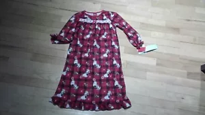 Nuevo con etiquetas CACAHUETES niñas vestido de noche SNOOPY copos de nieve XS S M NAVIDAD - Imagen 1 de 1