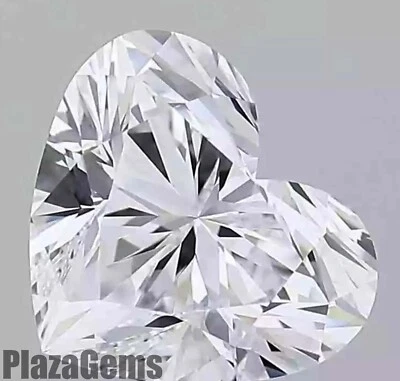 1.00 Ct Heart Cut Lab Grown Diamond IGL Certified VVS1 FCVD Loose Stone K - Image 1 of 4