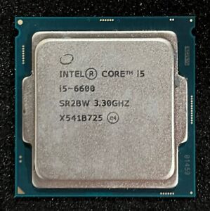 Intel Core i5-6600 3.3GHz Quad Core 6MB 65W 64-bit Processor SR2BW