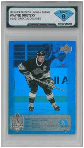 1999 Upper Deck Living Legend WAYNE GRETZKY #GA21 💎 DSG 9 Mint