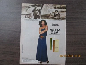 Virginia Slims Full page Color Magazine AD 1979 Renee Helga Howie - Picture 1 of 1