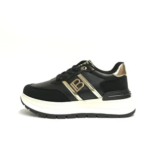 LAURA BIAGIOTTI SCARPE DONNA SNEAKERS CON ZEPPA MEDIA LEGGERE 8715 NERO - Imagen 1 de 6