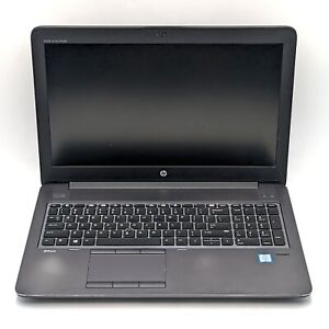 HP ZBook 15 G4 15.6" i7-7700HQ 2.80GHz 16GB DDR4 Quadro M1200 No Storage No OS