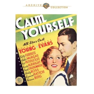Calm Yourself 1935 DVD Robert Young, Madge Evans, Betty Furness, Ralph Morgan - Picture 1 of 1