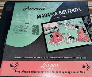 Puccini  Madama Butterfly 3LP Box Set London 1907 Alberto Erede Renata Tebaldi - Imagen 1 de 9