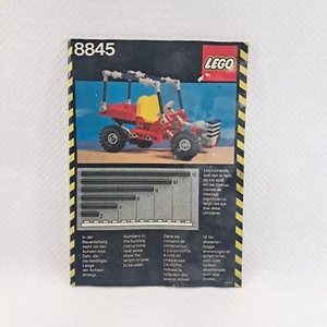 Bedienungsanleitung Für Das Set 8845 Technic Dune Buggy - Jahr 1981 - Picture 1 of 4