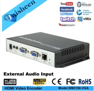 H.264 HDMI Video Encoder RTMP for IPTV Live Streaming Facebook Youtuble - Picture 1 of 5