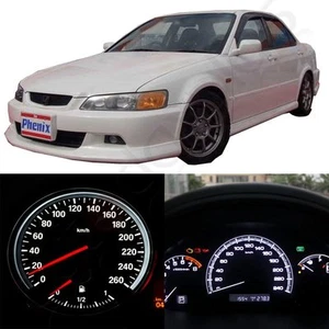 For 1998-2002 Honda Accord White LED Dashboard Gauge Cluster Lights Package - Picture 1 of 7