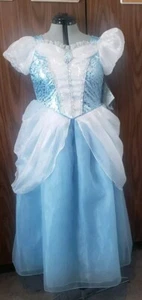 Disney Parks Cinderella Deluxe Princess Dress Size XL NWT Costume Dress Up Play - Picture 1 of 6