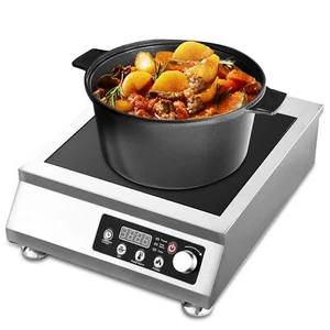 Commercial Electric Induction Cooktop Electric Hot Plate Touch Screen 3500W 110V - Picture 1 of 10