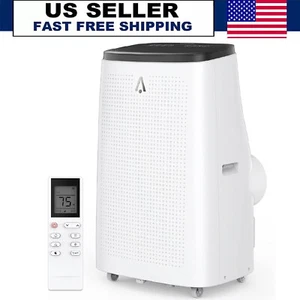 Portable Air Conditioner ,14000 BTU AC Unit Cooling Fan & Dehumidifier 24H Timer - Picture 1 of 15