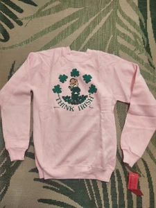 HANES Vintage Sweatshirt think Irish Youth - Picture 1 of 6