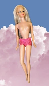 Stacey Twist ‘n Turn TNT Barbie 1966 Vintage Blonde Long Hair Rooted Eyelashes - Picture 1 of 11