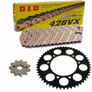 Kit Chaîne Aprilia 125 SX 4T ABS 2018> (Type KXB00,KTB00) Chaîne DID 428 VX G - Picture 1 of 4