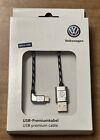 VW USB connection cable USB-A to micro-USB - premium 30 cm length original packaging new