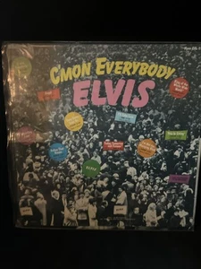 ELVIS PRESLEY C'MON LP ORIGINAL SHRINK ON Spielt perfekt. Selten - Bild 1 von 4