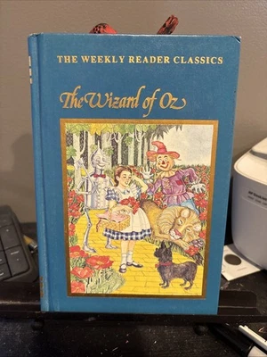 The Weekly Reader Classics 1983 THE WIZARD OF OZ L. Frank Baum Hardback Book Foto 1 de 4