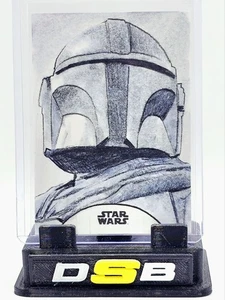 2021 Topps The Mandalorian Season 2 Sketch Card by Phillip Trujillo 1/1 - Picture 1 of 2