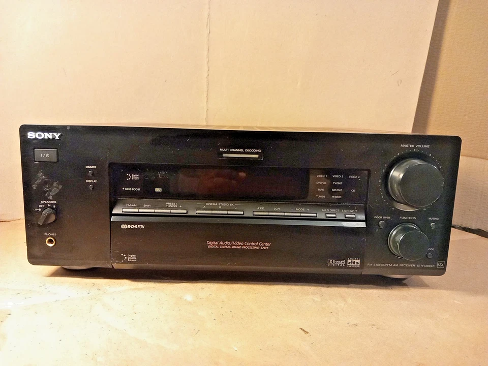 Sony STR-DB940, Audio Visual, Amplifier 5.1 Ch, 110w, PLEASE READ - Image 1 of 4