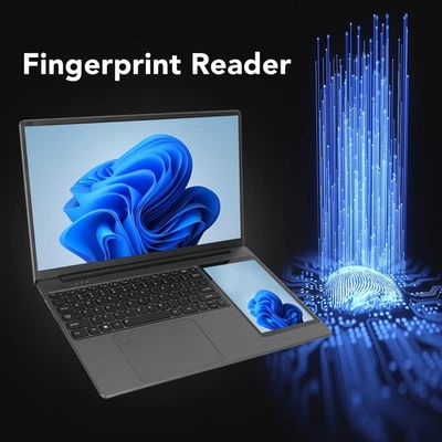 ¦Double Screen Laptop 15.6in UHD 16GB RAM 7in Touchscreen 2.9GHz Quad Core - Image 1 of 4