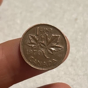 Kanada 1 Cent Münze 1970, sehr guter Zustand #1 - Bild 1 von 7