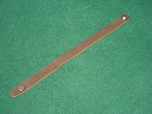 Braunes Lederarmband / Armband 1/2" x 7" weiches Qualitätsleder - Bild 1 von 1