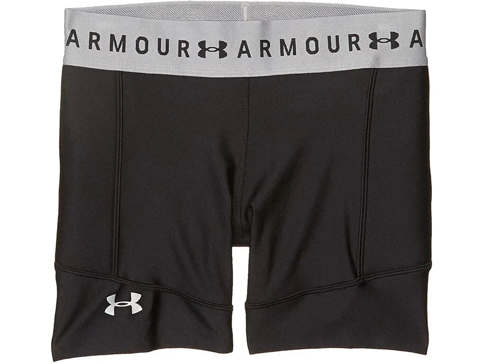 Under Armour L31129 Girls Black Softball Slider Youth Size Small - Image 1 of 1