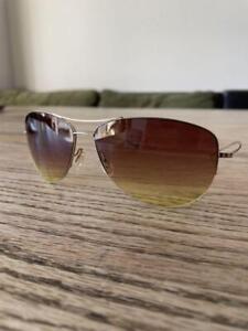 Oliver Peoples STRUMMER-P G 63□14-135 Gold/ Brown-Yellow Gradient w/extra lens