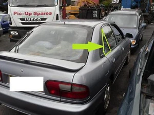 Proton Persona 93-00 Hatchback O/S Drivers Rear Quarter Glass Window 5 Door - Picture 1 of 1