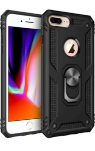 iPhone 7 Plus iPhone 8 Plus Case Extreme Protection Military Armor Black - Picture 1 of 5