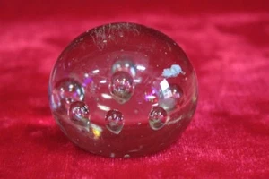 Solid Glass Paper Weight 1900s Old Vintage Antique Halloween Gifts - Picture 1 of 4