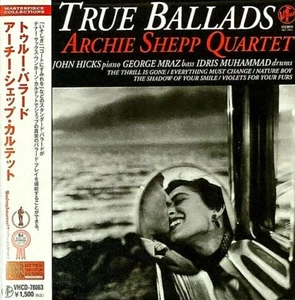 Archie Shepp Quartet Jazz SEALED NEW CD "True Ballads" Paper Sleeve Japan OBI - Picture 1 of 3