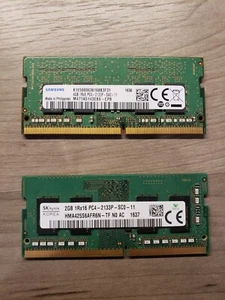 6 GB laptop memory 1X2GB 1X4GB  - Picture 1 of 1