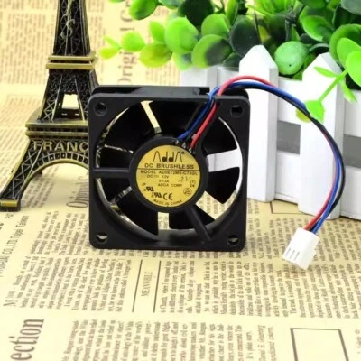 ADDA AD0612MS-C76GL 12V 0.13A 6020 6CM 3pin Cooling Fan - Image 1 of 4