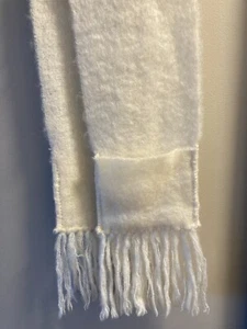 100 % Wolle Handarbeit Schal mit Taschen schöner Zustand 80” x 8” - Bild 1 von 4