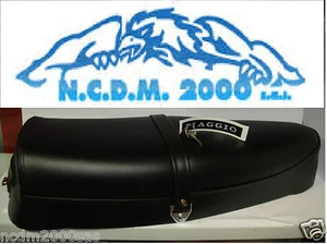Asiento Stephanie Negro Chasis Hierro Con Muelles de Avispa Px 150 Iris - Imagen 1 de 1