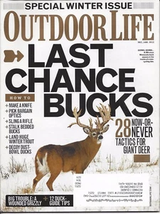 OUTDOOR LIFE Magazine January 2012 Bucks giant deer winter trout  - Picture 1 of 3