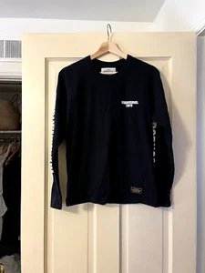 Neighborhood Men's Long Sleeve NH-1 Shirt Black Small  - Picture 1 of 3