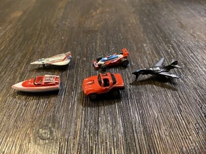 Lote Micro Machine Galoob US Air Force Avion, Indy Car, Car, Boat - Imagen 1 de 3