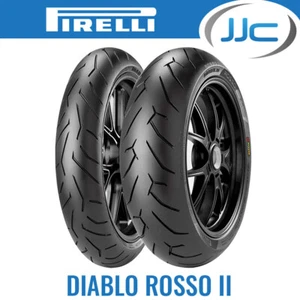 180 55 17 ZR 73W Pirelli Diablo Rosso II 2 Performance Motorcycle Road Tyre - Picture 1 of 2