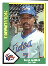 1990 Tidewater Tides CMC #26 Zolio Sanchez