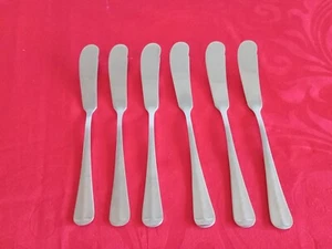 International stainless flatware Gran Royal lot of 6 butter spreaders 6 5/8" EUC - Picture 1 of 6