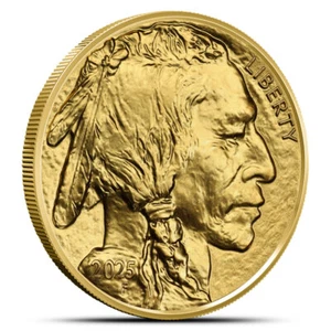 2025 1 oz American Gold Buffalo Coin (BU) - Picture 1 of 2
