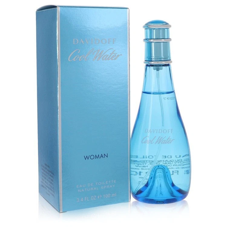 Davidoff COOL WATER Eau De Toilette Spray 3,4 OZ Foto 1 de 1