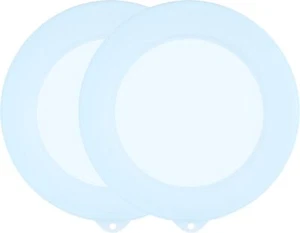 2 Pack Silicone Lids for Corelle Vitrelle 18-Oz Soup/Cereal Bowls, Freezer & Mic - Picture 1 of 3